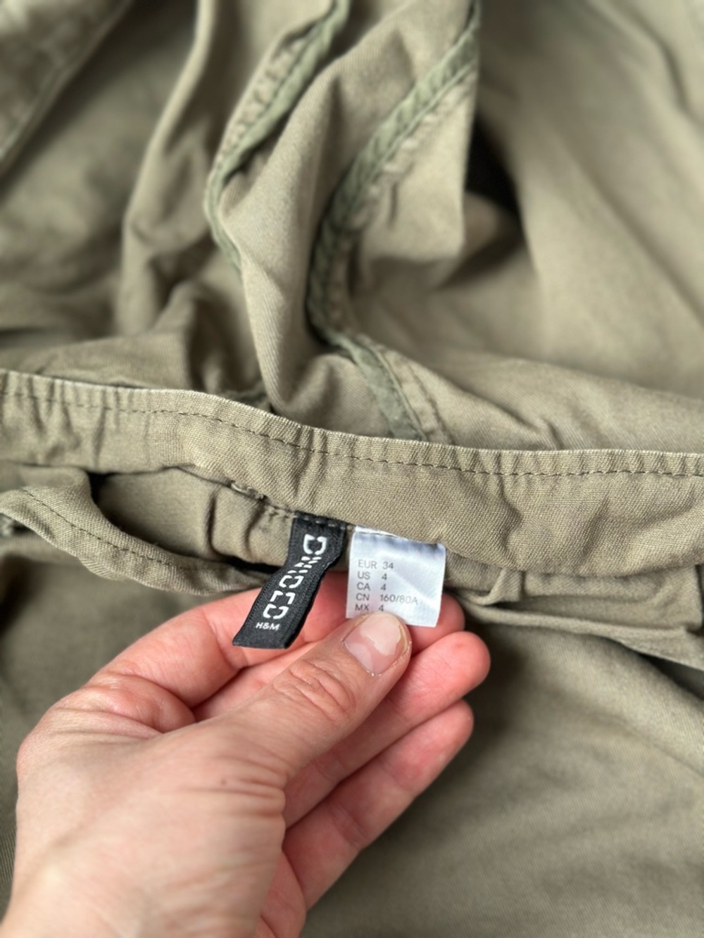 H&M Divided green utility jacket - Picture 3 of 4